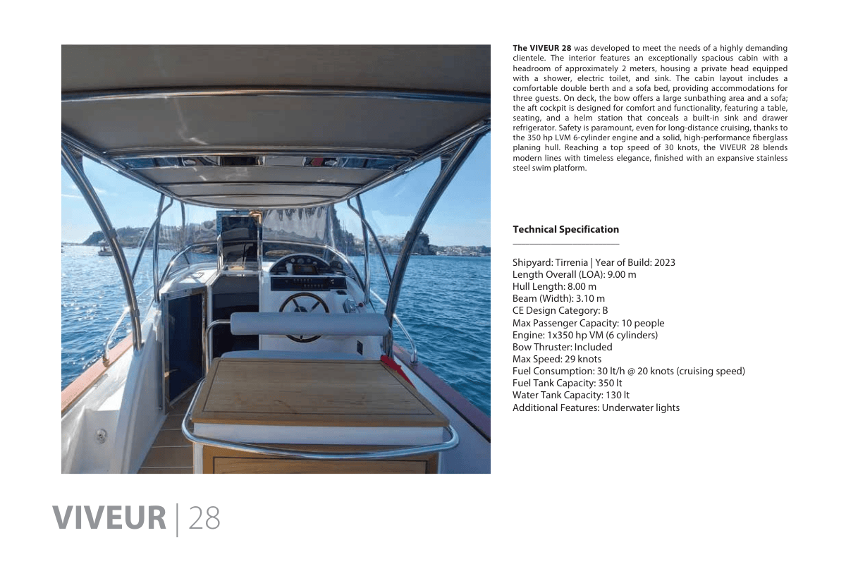 Viveur   Technical Specification